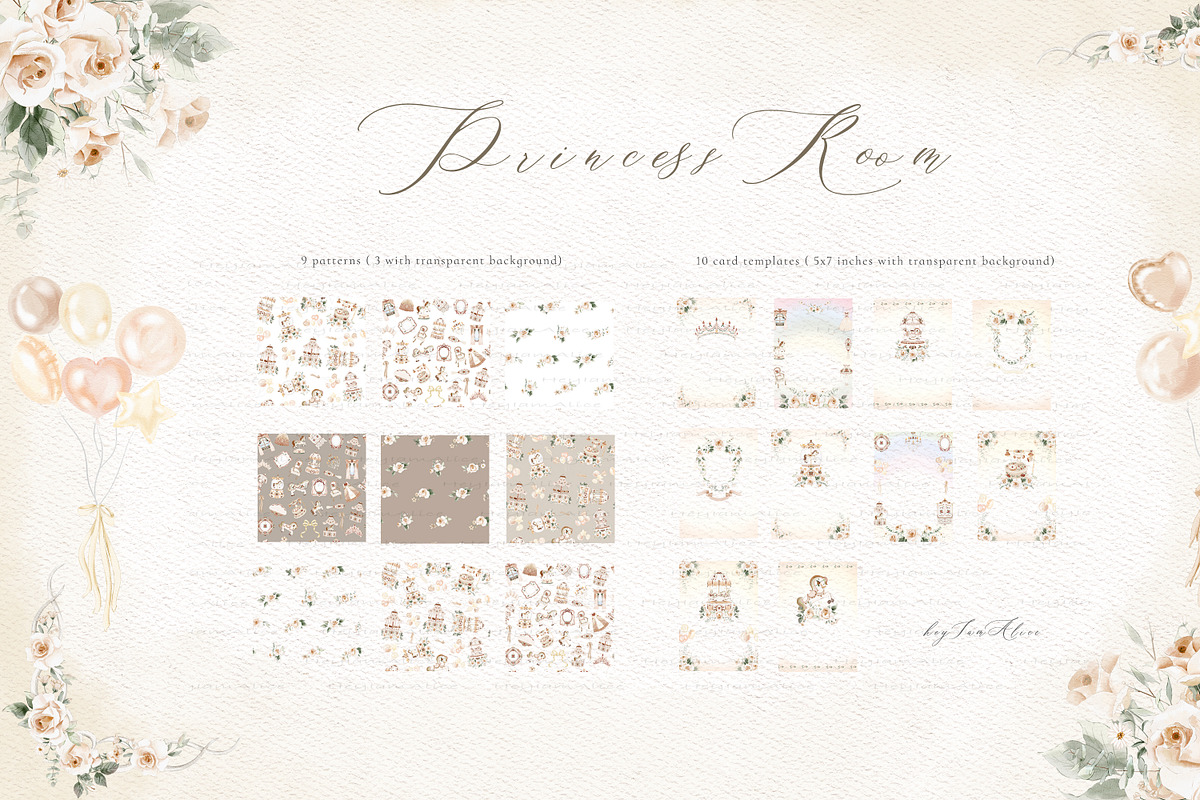 Princess Room Neutral, an Illustration by heyiamalice (Photo 4 of 10)