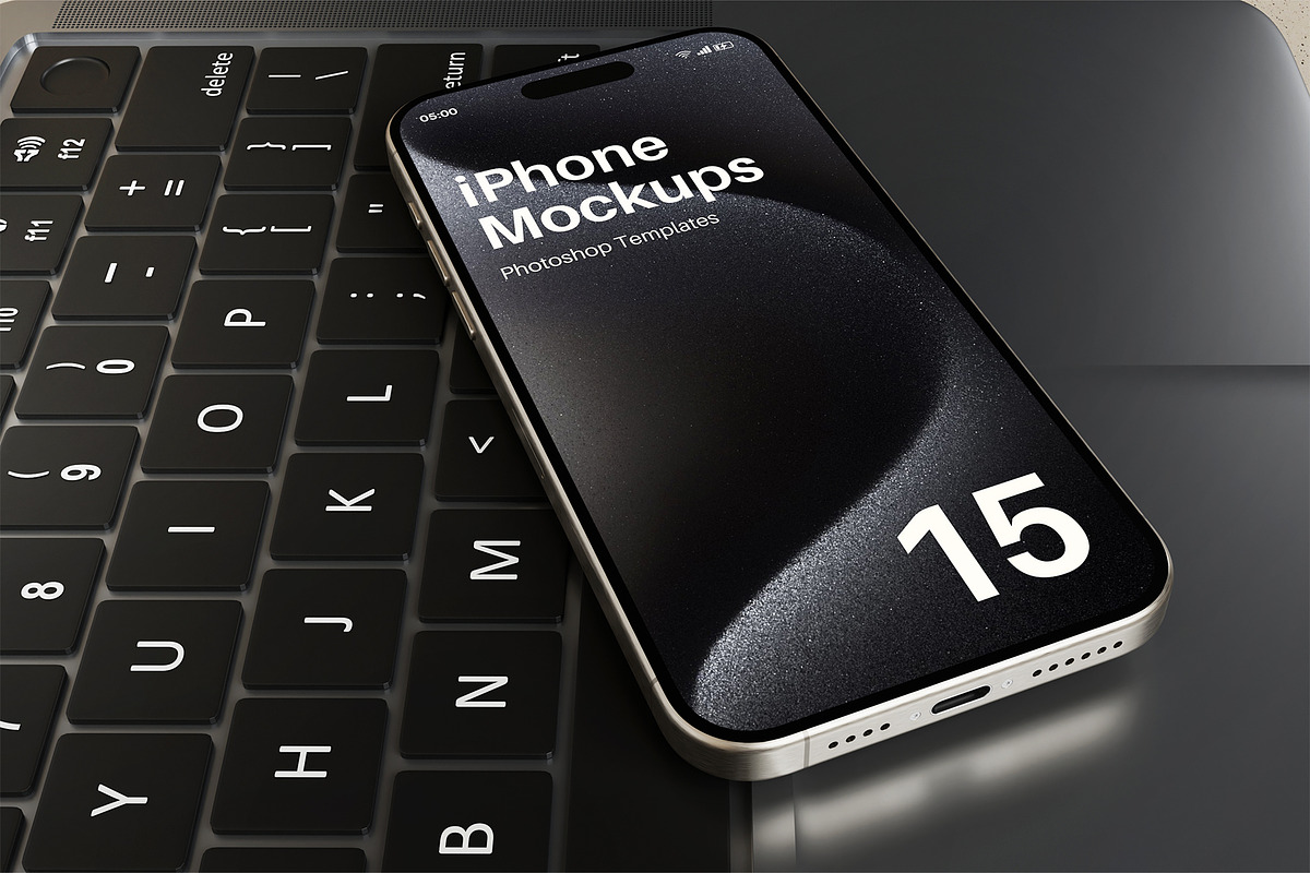 iPhone Mockup, an iPhone Mockup by Mockupnine (Photo 4 of 6)