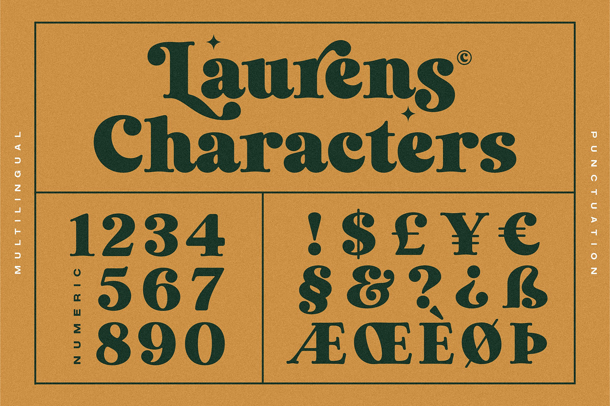 Laurens Soft Serif Display Font, a Serif Font by Letteralle Studios (Photo 4 of 10)