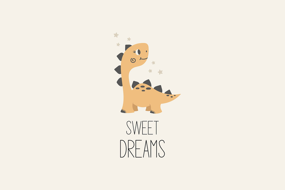 Baby Dino - Kids Font, a Sans Serif Font by EltaMaxArt (Photo 7 of 12)