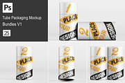 Paper tube mockup bundles V1, a Packaging Mockup by Ambo Ampeng (Thumbnail 1 of 26)