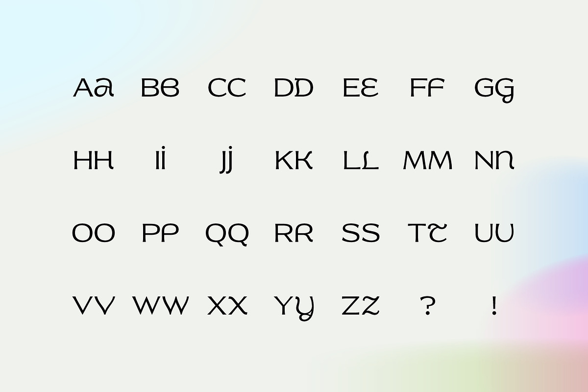 Heather, a Font by True Story Letterworks (Photo 3 of 10)