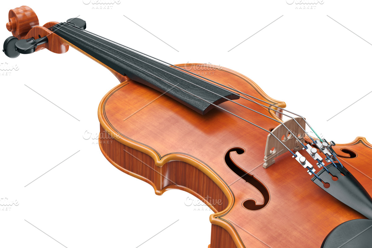 Violin musical equipment, set, an Object Graphic by ARTYuSTUDIO (Photo 12 of 14)