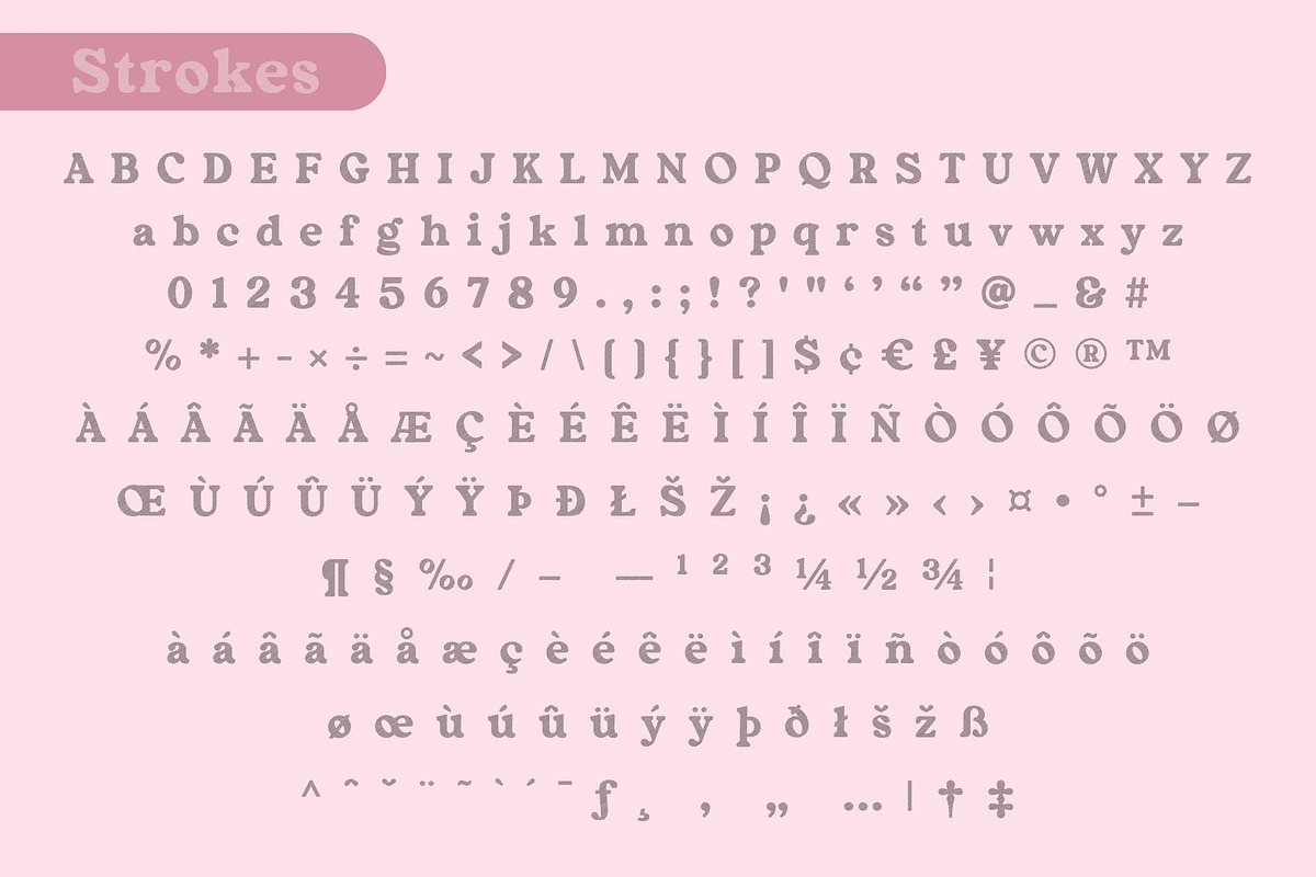 Fox Galloria : 4 Font Styles, a Serif Font by Fox7 By Rattana (Photo 11 of 14)
