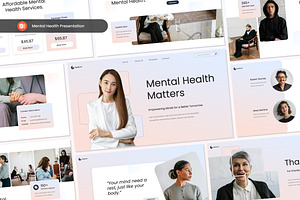 Mental Health Presentation PPT, a Presentation Template by Antstheme