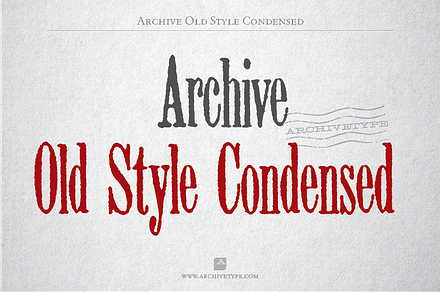 Archive Old Style Cond