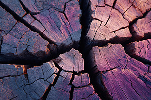 Cracked dark wood flat lay captures the beauty of natural textures and patterns, a Background Photo by AlyaAnd