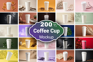 Coffee Cup Mockup, a Packaging Mockup by Forhadx5