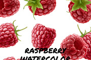 Digital Watercolor Raspberry + Bonus, a Food Illustration by wedraw (Thumbnail 2 of 4)