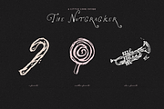 Nutcracker Ballet Vector Ink Clipart, a Seasonal Illustration by The October Creative (Thumbnail 7 of 11)