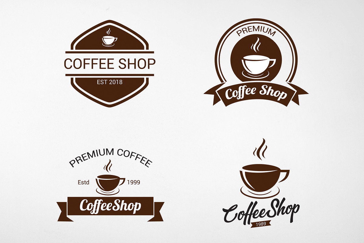 Vintage Coffee Logo, a Branding & Logo Template by Medianeka (Photo 1 of 5)