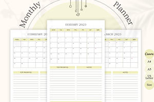 Monthly Planner
