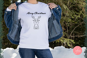 Santa Claus & Friends - Line art Set, a Seasonal Illustration by shielscreations (Thumbnail 4 of 5)