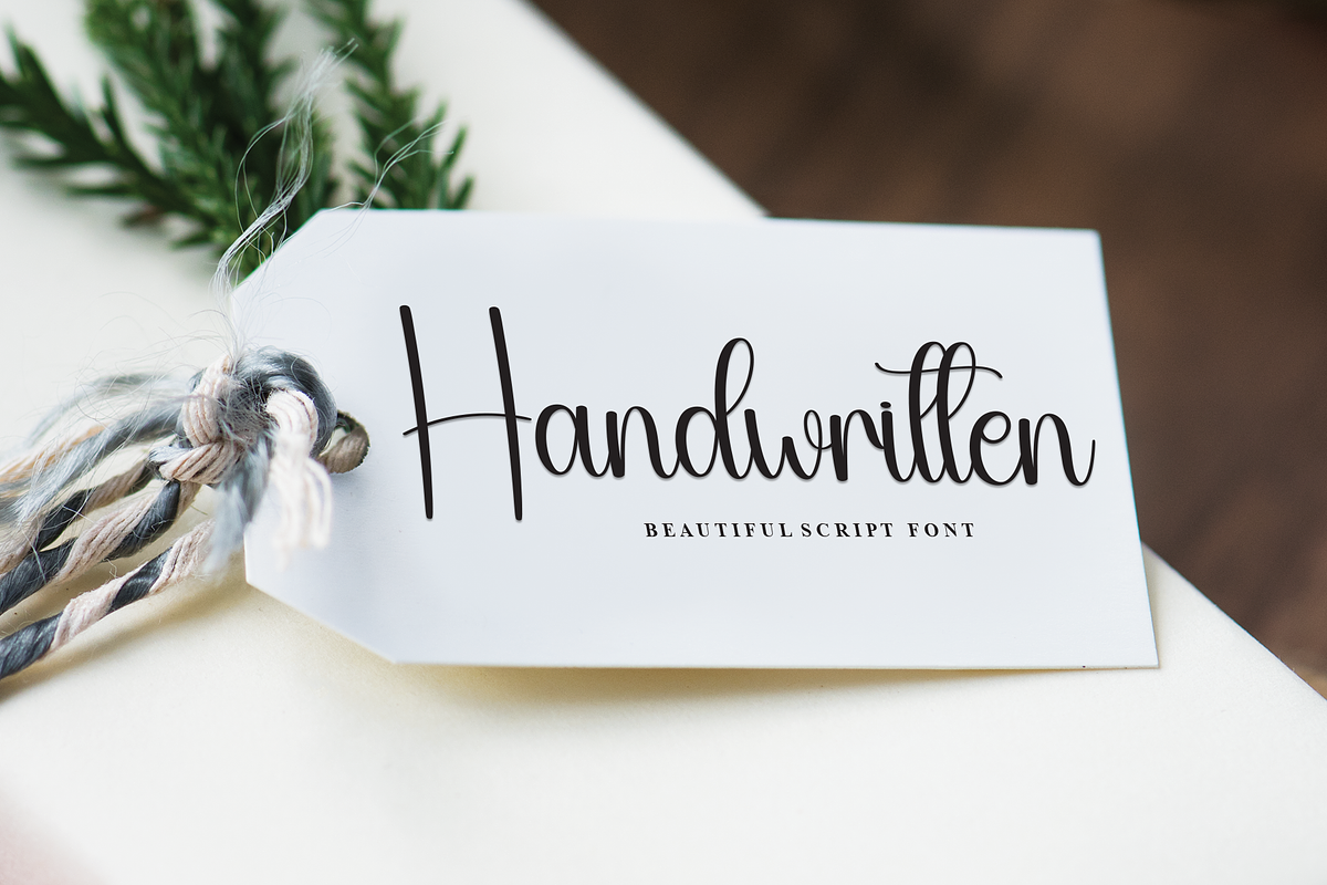 Smitson | Script Font, a Handwritten Font by Scratchones (Photo 5 of 9)