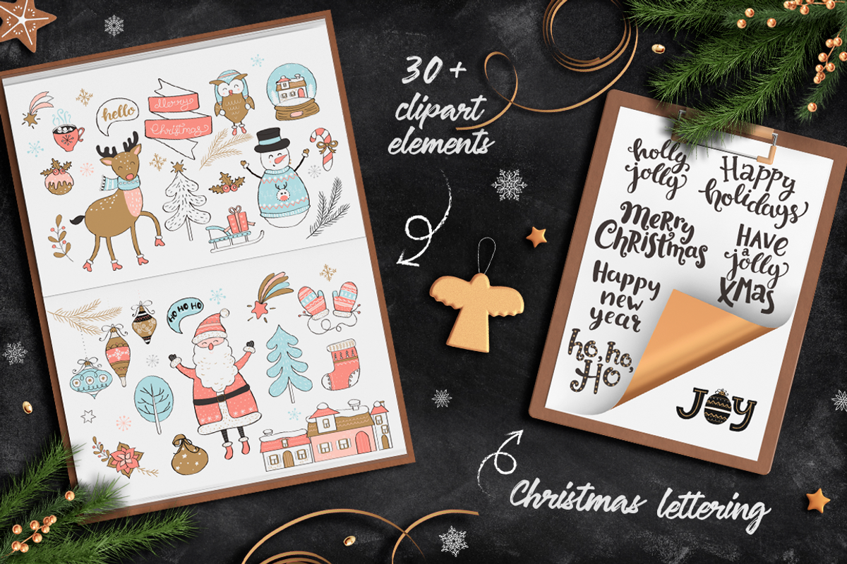 Merry Christmas collection., an Illustration by tanda_V (Photo 2 of 5)