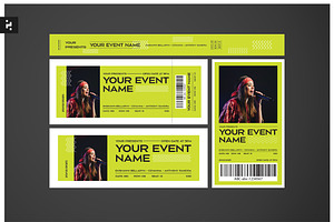 Creative Music Concert Ticket