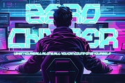 Spectra Volt - Cyberpunk Font, a Font by PutraCetol Studio (Thumbnail 6 of 11)