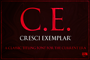 Cresci Exemplar Pro, a Serif Font by California Type Foundry (Thumbnail 2 of 9)