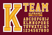 Embroidered Sports Vector Alphabet, an Object Graphic by Mysterylab Designs (Thumbnail 9 of 16)