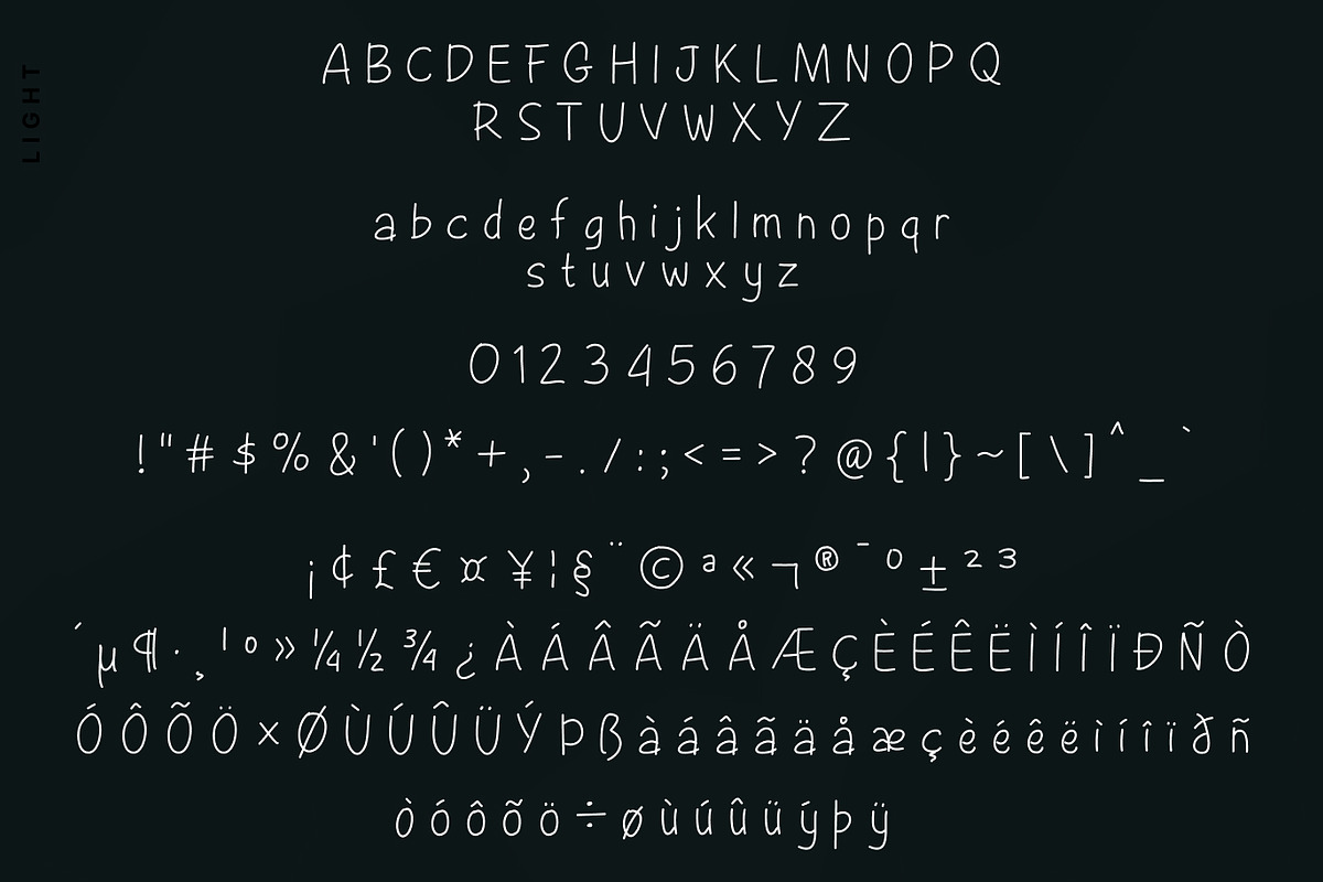 Montea - Simple Handwritten Font, a Handwritten Font by BeadyLab (Photo 3 of 10)