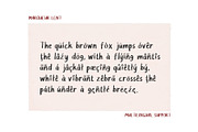 Marqueur Lent Soft Marker Font, a Handwritten Font by Perplexitics (Thumbnail 7 of 10)