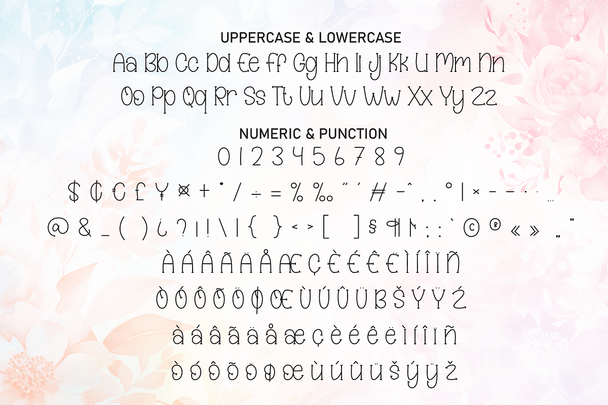 Beautiful Flower | Script Font, a Script Font by Scratchones (Photo 7 of 8)