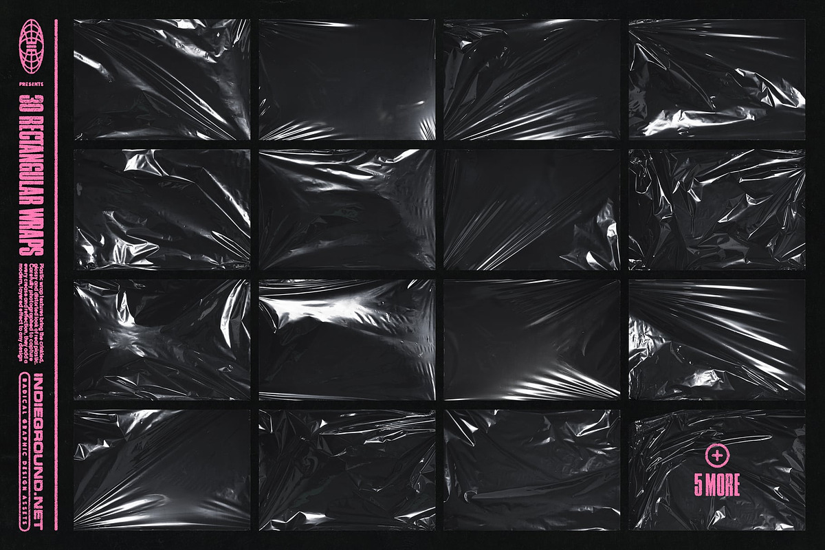 Plastic Textures, a Texture Graphic by Indieground Design Inc. (Photo 10 of 13)