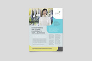 Business Consultant Datasheet, a Flyer Template by StockLayouts (Thumbnail 2 of 5)