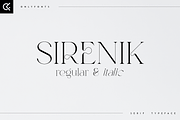 Sirenik - elegant serif typeface, a Serif Font by Only Fonts (Thumbnail 1 of 11)
