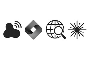 Symbols representing technology, a Technology Illustration by ZinetroN