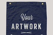 Vintage Custom Flag Mockup, a Household Mockup by TIFFS (Thumbnail 3 of 6)