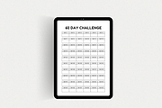 60-Day Challenge Tracker Printable, a Stationery Template by The Chaos Project (Thumbnail 8 of 10)