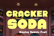 Bubble Display Font - Cracker Soda, a Handwritten Font by ZoloDesignHub (Thumbnail 8 of 10)
