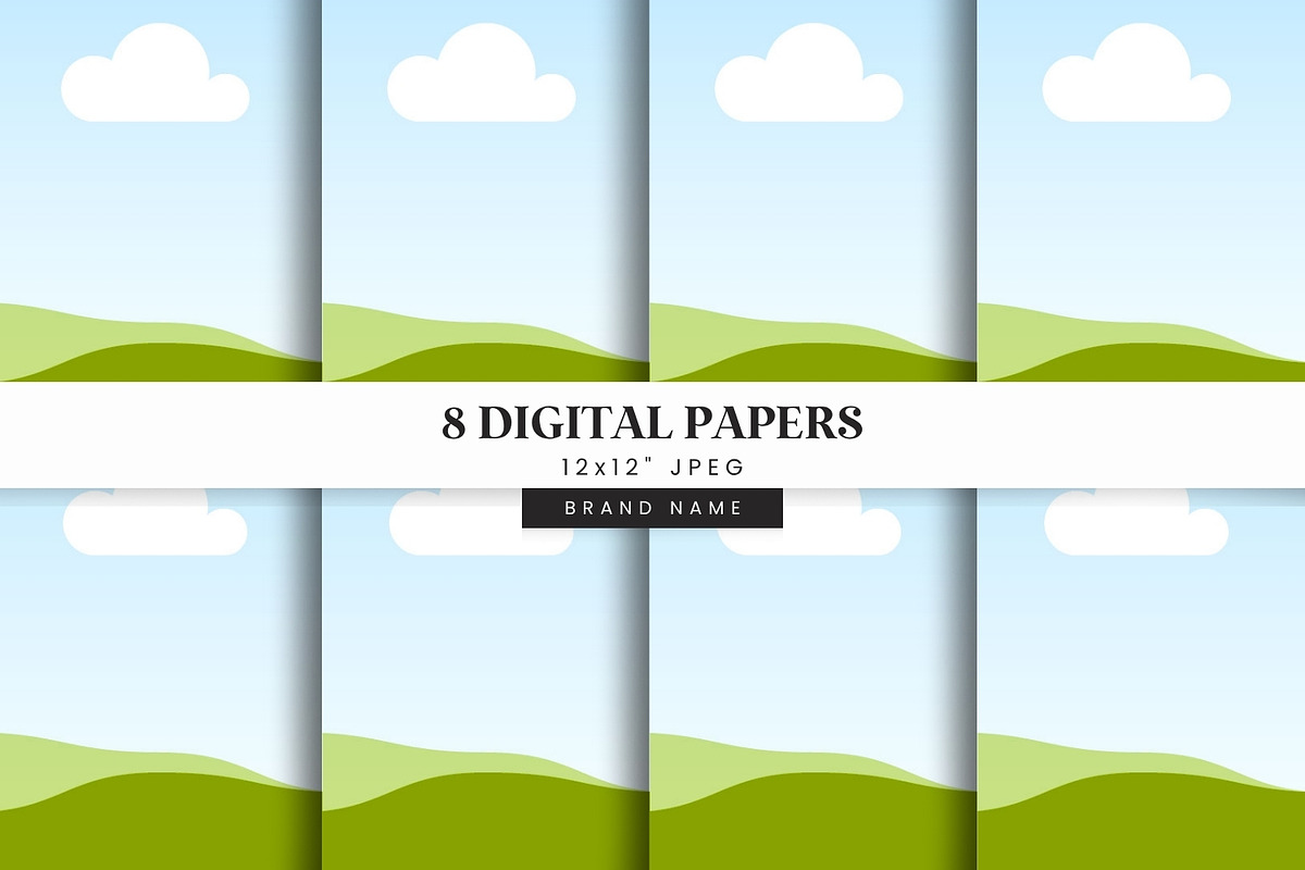 Canva Cover for 8 Digital Papers, a Presentation Template by illuztrate (Photo 5 of 8)