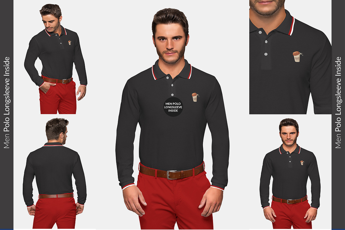 POLO SHIRT BUNDLE 29xMock-ups + DEMO, a Books & Magazine Mockup by Apparel_Mockups (Photo 2 of 29)