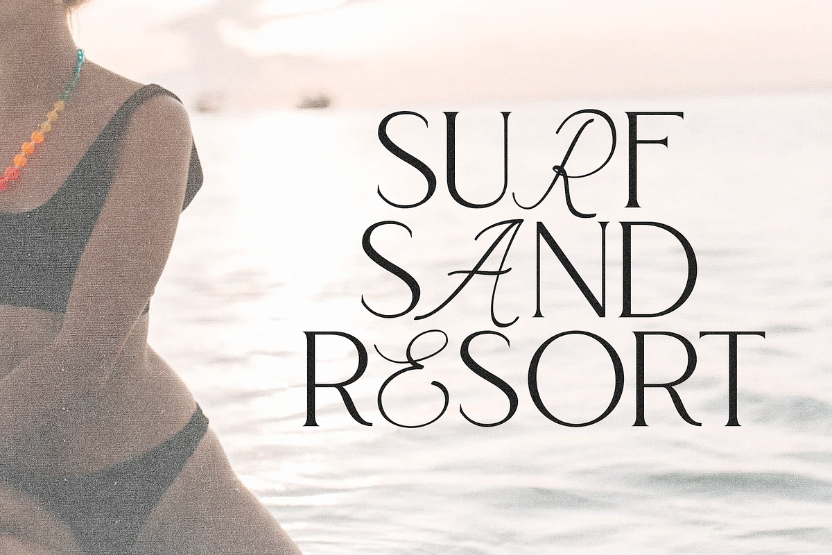 Wilde Ocean | Calligraphy Serif Font, a Serif Font by KA Designs (Photo 9 of 13)