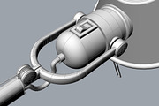 ARTEMIDE Tolomeo wall light, a Furniture 3D Model by www.3factory.it (Thumbnail 8 of 11)