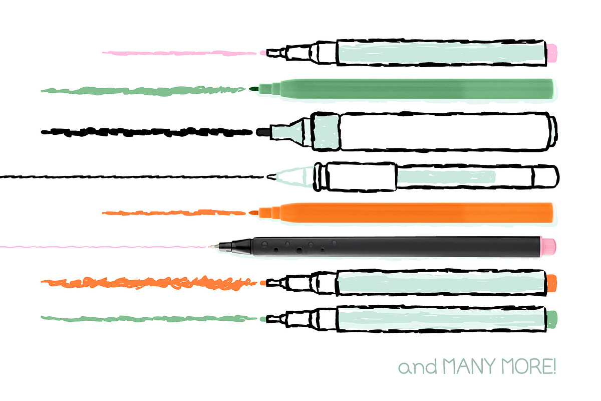 Illustrator Scribble Brushes, a Brush Add-On by Side Project (Photo 3 of 5)