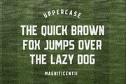 Magnificent11 Sans Serif Fonts, a Sans Serif Font by Alphabet Agency (Thumbnail 2 of 9)