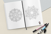 Easy Mandala Coloring Book, a Graphic by MISTstudioDesign (Thumbnail 8 of 8)