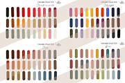 45 Procreate Color Palettes BUNDLE, a Palette Add-On by Olya Haifisch (Thumbnail 5 of 12)