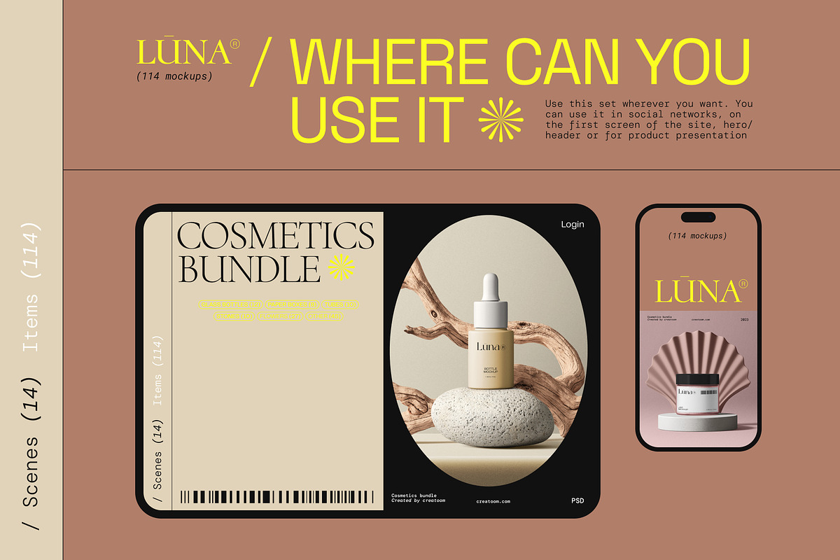 (114) Cosmetics mockups - part 1, a Packaging Mockup by Creatoom (Photo 9 of 16)