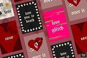 Noir Valentine punk pixel doodles, an Object Graphic by Elena Choo (Thumbnail 9 of 13)