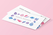 Gemstones Business Card Template, a Business Card Template by RCDesigns (Thumbnail 2 of 6)