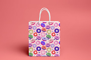 Cute donuts with colorful glazing, a Background Graphic by martynmarin (Thumbnail 10 of 11)