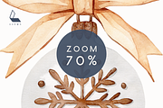 Warm & Cozy Christmas Clipart, an Illustration by Karma (Thumbnail 19 of 20)