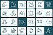 475 Financial and Economic Icons, an Outline Icon by Prosymbols (Thumbnail 5 of 13)