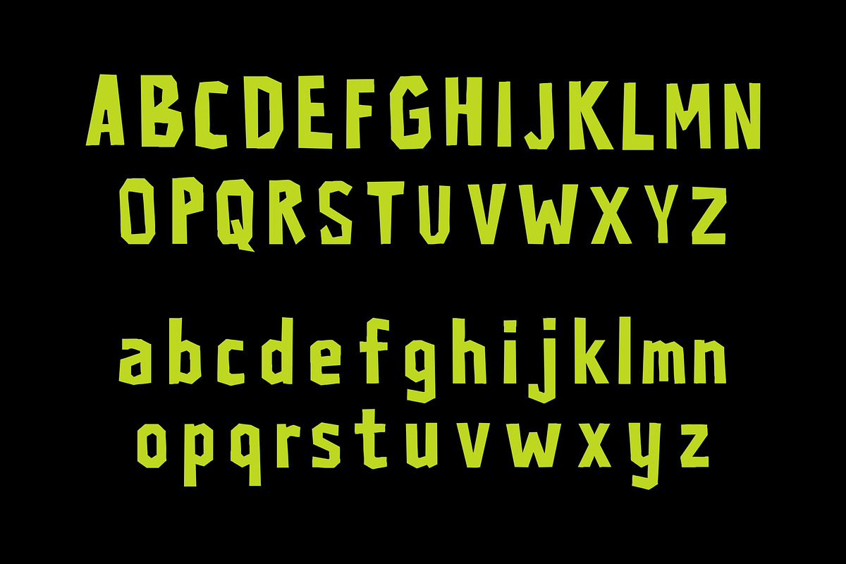 Riot Cut Brutalist, a Blackletter Font by Art StoreID (Photo 4 of 8)