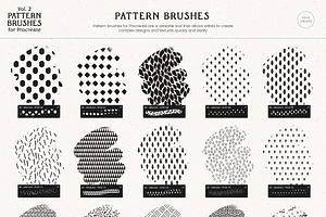 Pattern Brushes For Procreate Vol 2