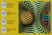 Torus and Sphere optical illusion, an Object Illustration by Guten Tag Vector (Thumbnail 1 of 2)